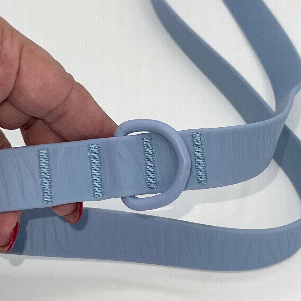 Top Paw Blue Coated Nylon Leash With Accessory Ring 4ft 121cm Dog‎ Pet